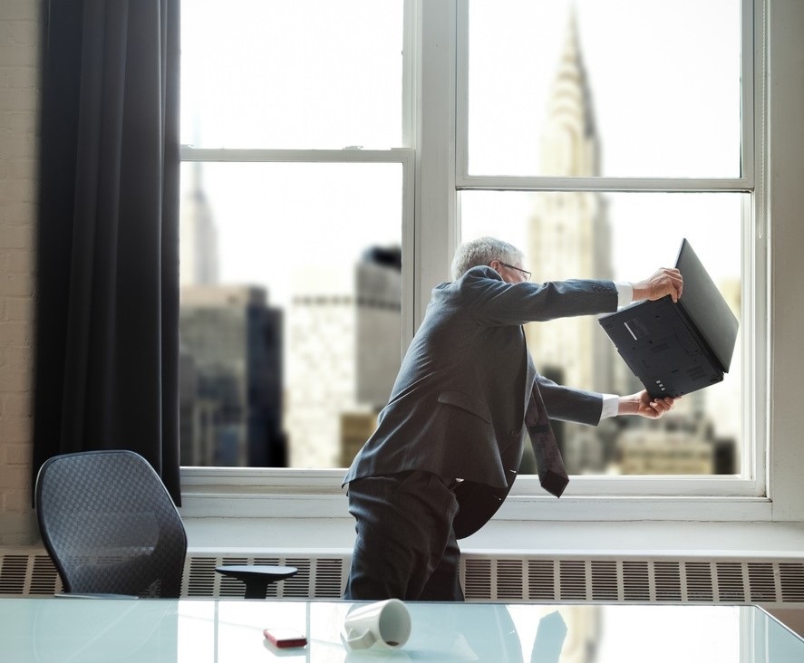 Tossing Computer Out Window